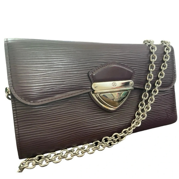 Louis Vuitton | Cassis Epi Eugenie Portefeuille Trifold Wallet - Picture 8 of 13